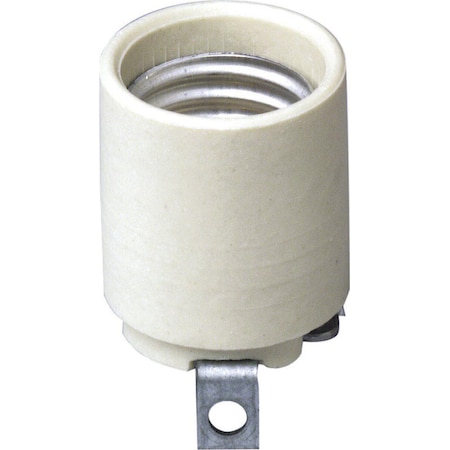 Leviton Leviton Porcelain Incandescent Medium Base Keyless Socket 1 pk 03152-00F